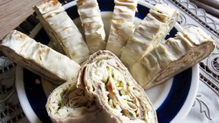 Рецепт Лаваша с паштетом