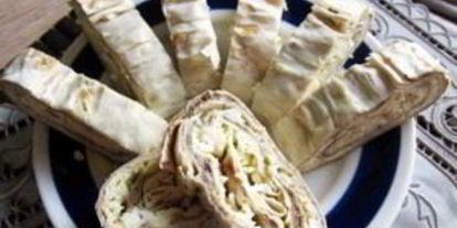 Шаг 6: лаваша с паштетом