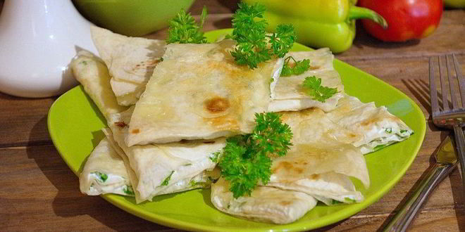 Рецепт лаваша с творогом в духовке