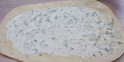 Шаг 3: лаваша с творогом в духовке