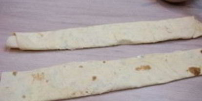 Шаг 4: лаваша с творогом в духовке