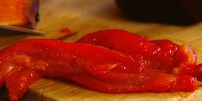 Шаг 5: лаваша со сладким перцем, тыквой и авокадо