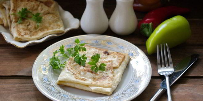 Рецепт лаваша в кляре