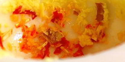 Шаг 3: пряного сибаса в лаваше с огурцом и зеленью