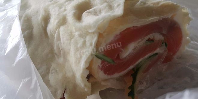 Рецепт рулета с рыбой в лаваше