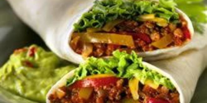 Рецепт Закуски из лаваша по-мексикански