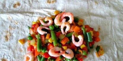 Шаг 4: закуски из лаваша средиземноморский завтрак