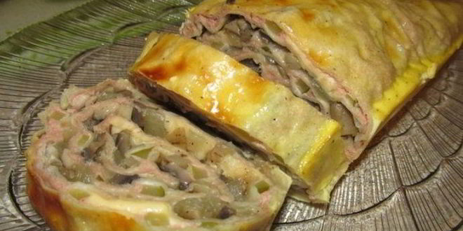 Рецепт запеченного лаваша