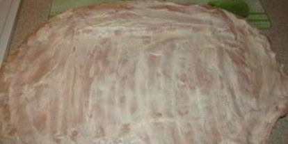 Шаг 1: запеченного лаваша