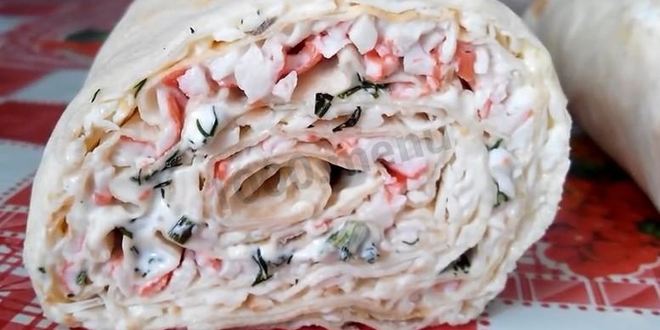 Рецепт завертона из лаваша