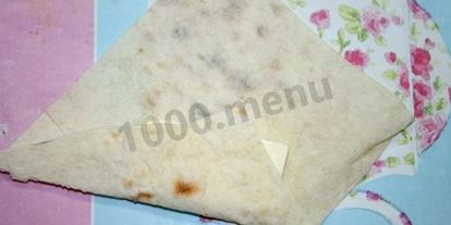 Шаг 3: жареного лаваша с сыром