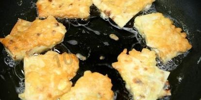 Шаг 6: жареного лаваша с сыром