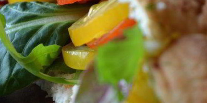 Рецепт домашней питы с овощами