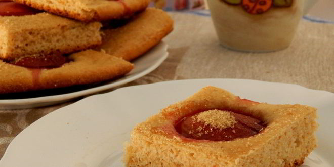 Рецепт фокаччи со сливами