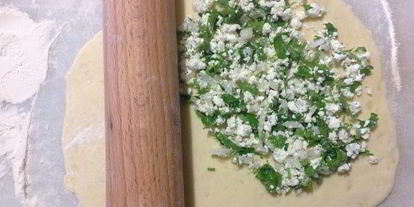 Шаг 4: картофельных лепешек с творогом и зеленью