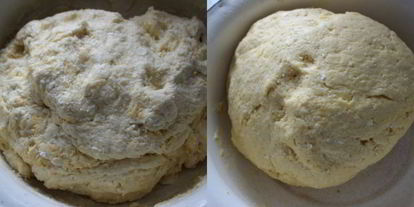 Шаг 2: кукурузных лепешек на сковороде