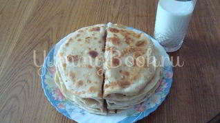 Рецепт Кыстымбов — лепешек с картофельным пюре