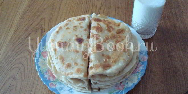 Рецепт кыстымбов — лепешек с картофельным пюре