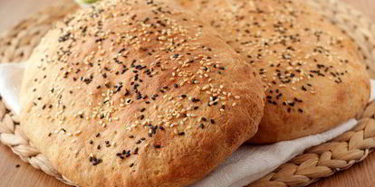 Шаг 6: лепешки с кунжутом