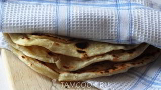 Рецепт Лепешек на молоке