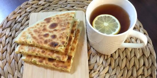 Рецепт Лепешек с ароматной начинкой