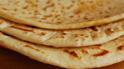 Рецепт Лепешек с начинкой на сковороде