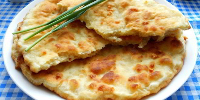 Рецепт Лепешек сырных на ряженке