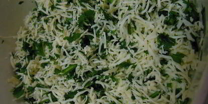 Шаг 3: очень сырных лепешек