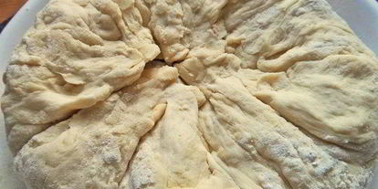 Шаг 5: осенней фокаччи с виноградом и сыром