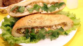 Рецепт Питы с начинкой из печени трески