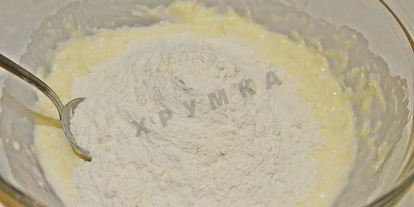 Шаг 3: сырных лепешек с ветчиной