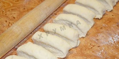 Шаг 5: сырных лепешек с ветчиной