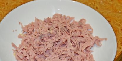 Шаг 6: сырных лепешек с ветчиной