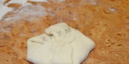 Шаг 8: сырных лепешек с ветчиной