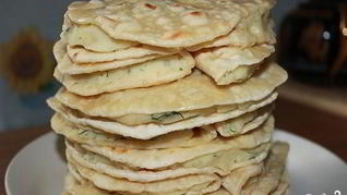 Рецепт Татарских лепешек с картошкой