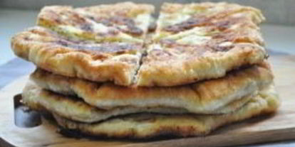 Шаг 11: тонких лепешек с зеленью