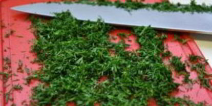 Шаг 4: тонких лепешек с зеленью