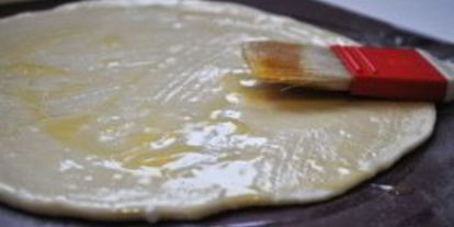 Шаг 6: тонких лепешек с зеленью