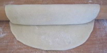 Шаг 4: турецкой лепешки гезлеме