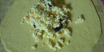 Шаг 2: творожных лепешек с творогом и икрой