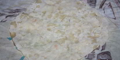 Шаг 4: юхи — азербайджанской лепешки