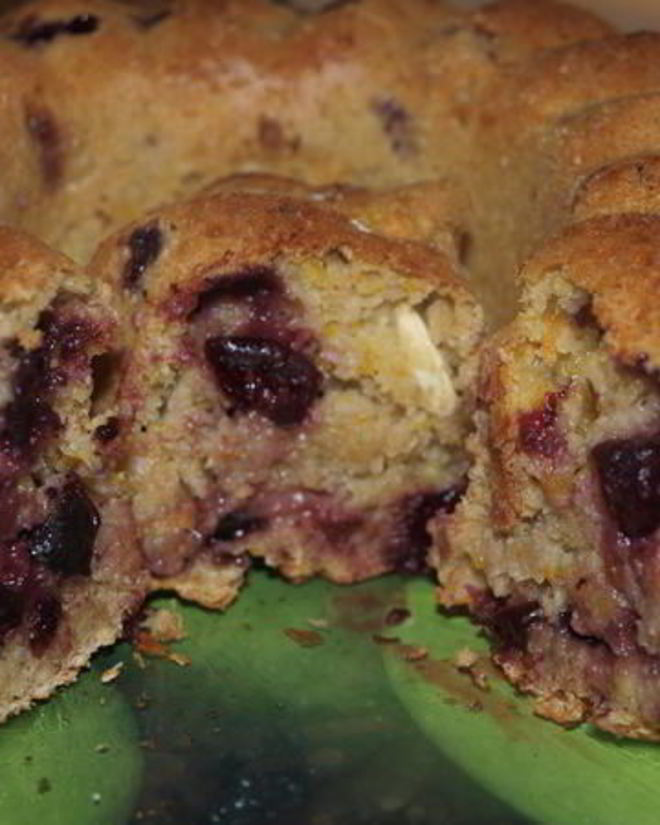 Рецепт апельсинова-ягодных маффинов