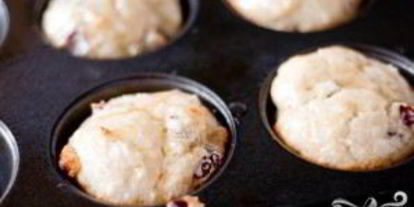 Шаг 3: апельсиновых маффинов с клюквой