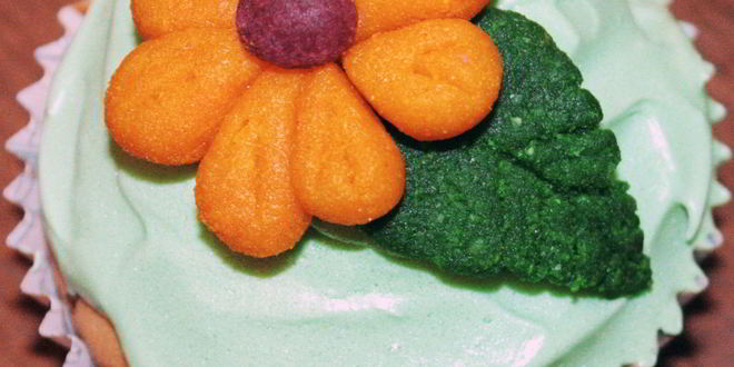 Рецепт двухцветных маффинов