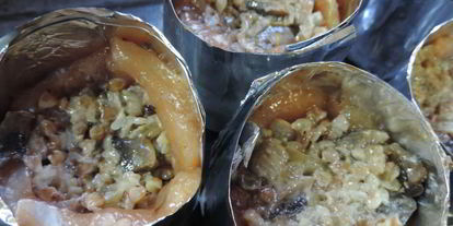 Шаг 6: куриных маффинов с гречкой и грибами