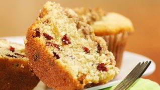 Рецепт Лимонно-клюквенных маффины