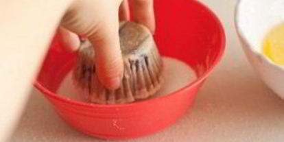 Шаг 6: лимонных маффинов с черникой