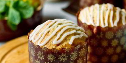 Шаг 11: лимонных маффинов с маком и лимонной глазурью