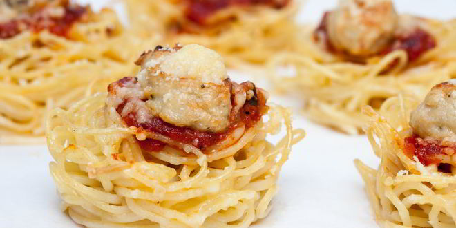 Рецепт Маффинов из спагетти