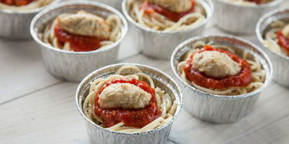 Шаг 6: маффинов из спагетти